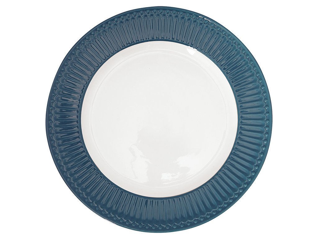 Greengate Speiseteller Alice, ocean blue 