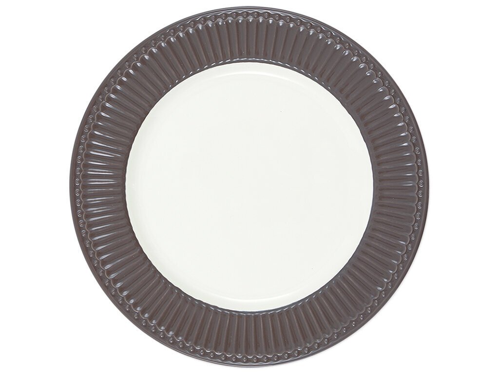 Greengate Speiseteller Alice, dark chocolate 