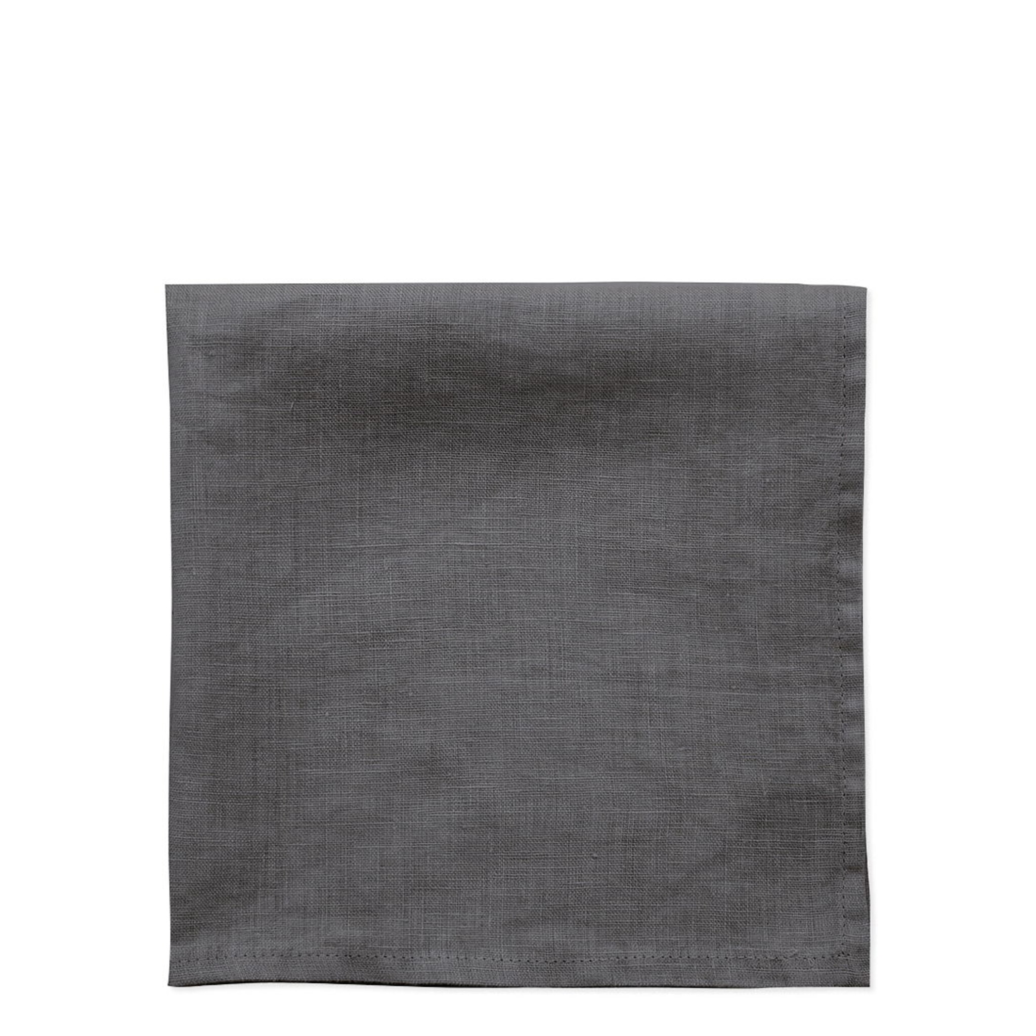 Stoffserviette Leinen, grey 