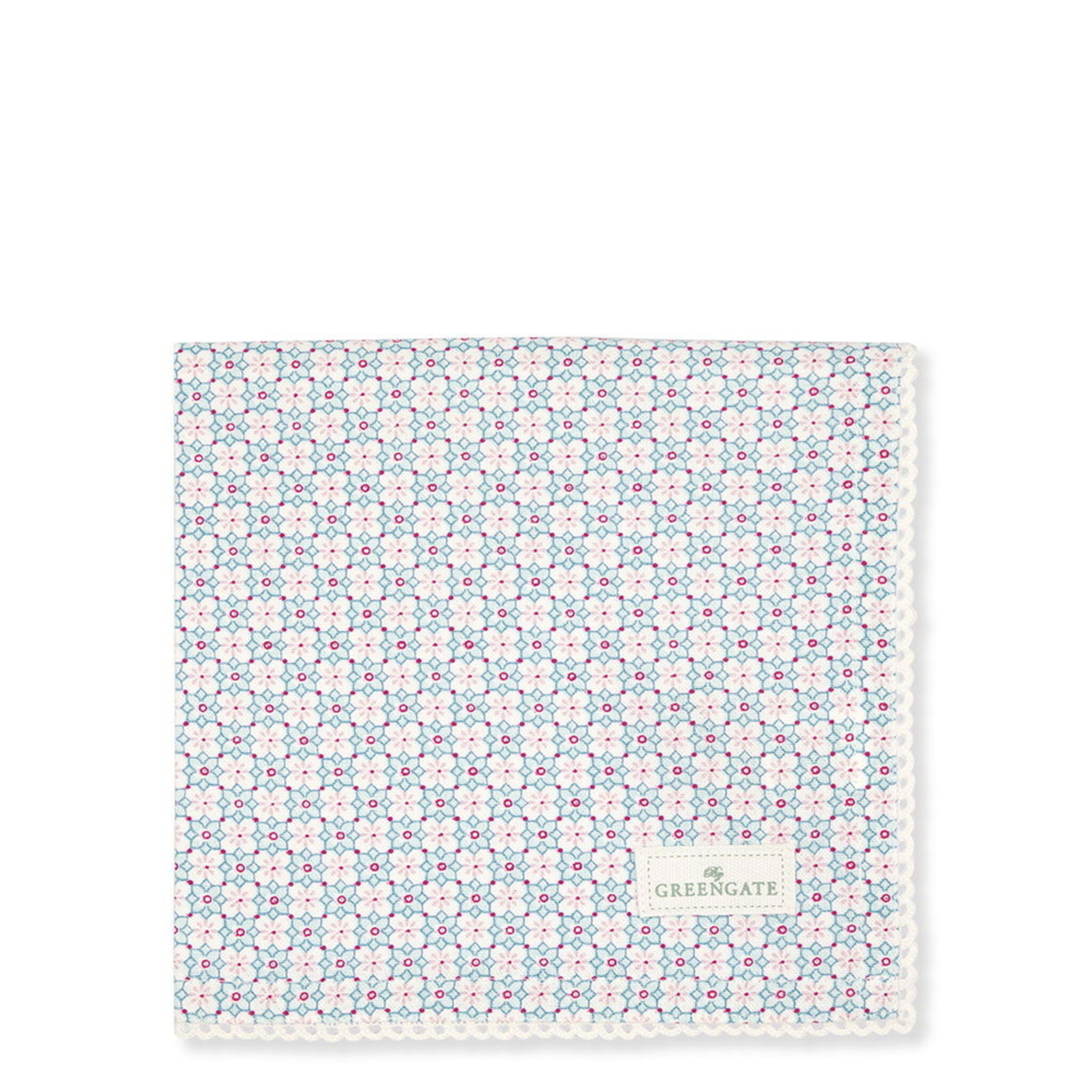 Stoffserviette mit Spitze Gwen Mint, mint