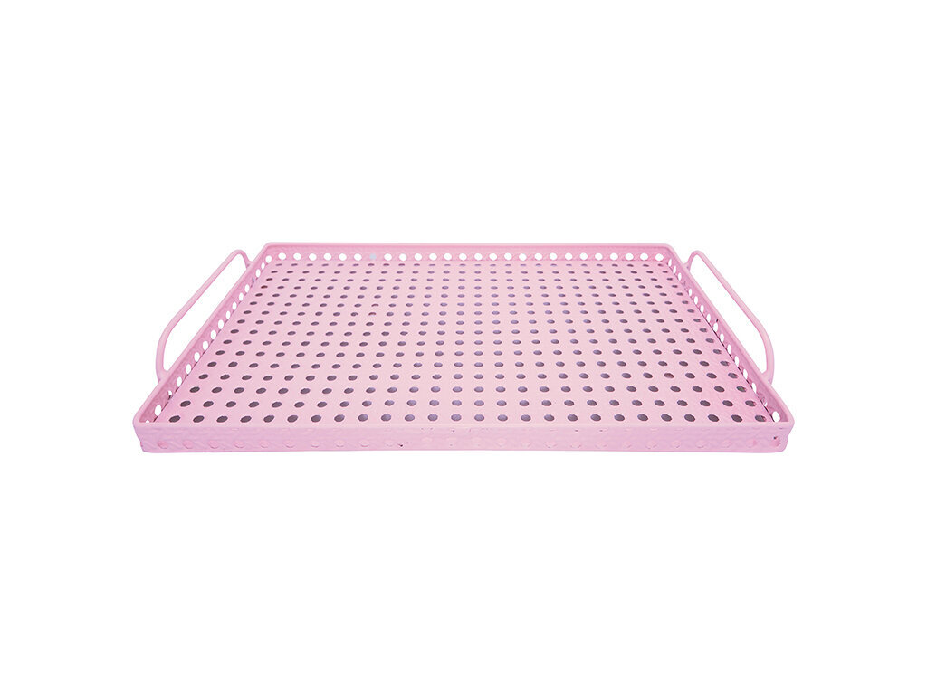 Greengate Tablett Eisen, pink 