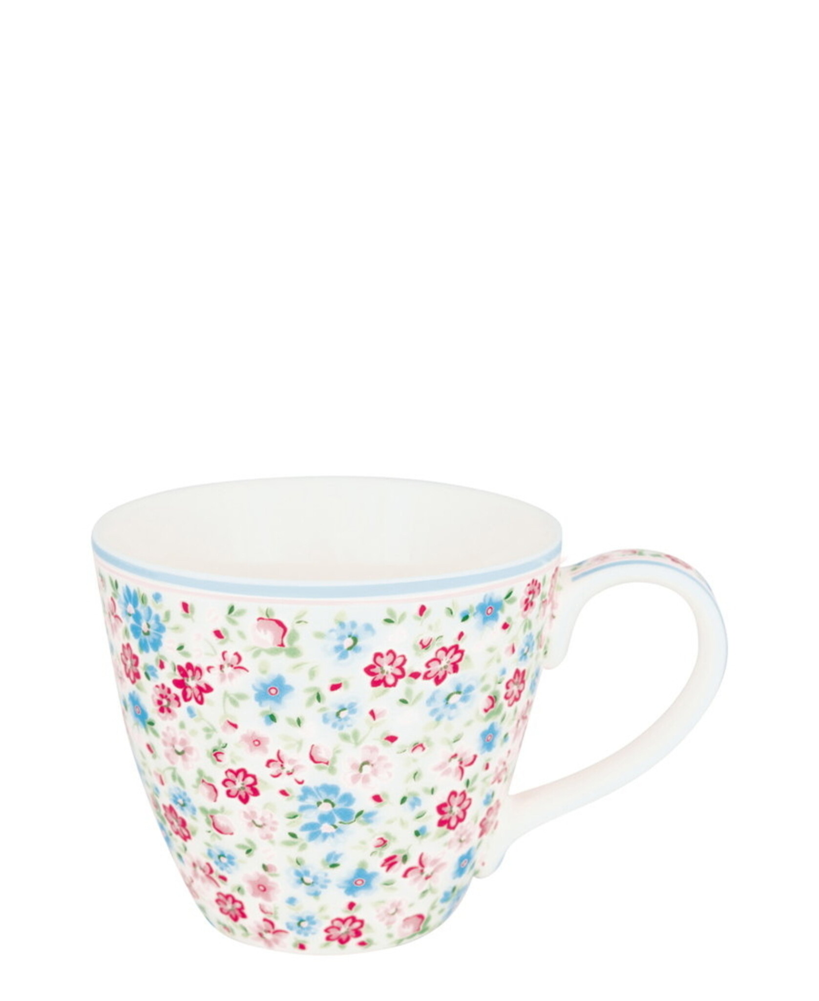 Tasse Louisa white, pink 