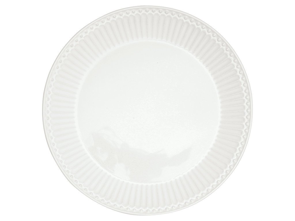 Frühstücksteller Alice, white