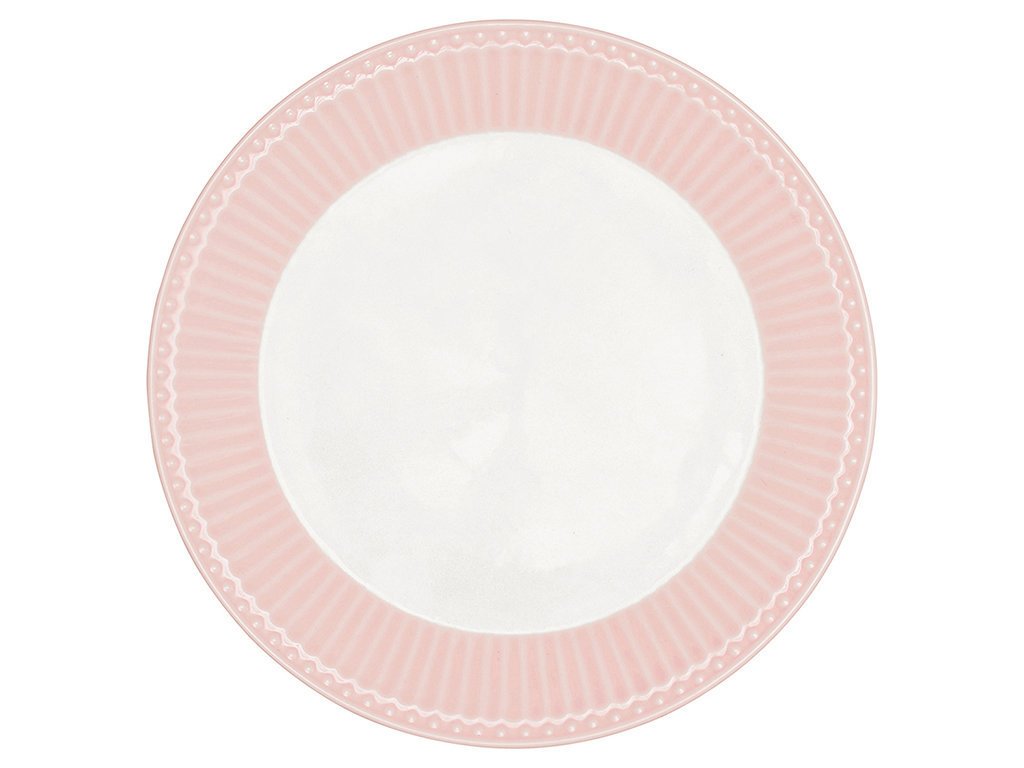 Frühstücksteller Alice, pale pink