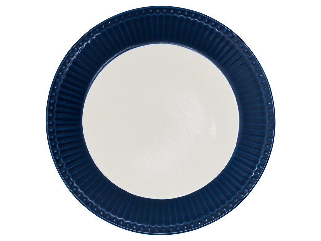 Frühstücksteller Alice, dark blue