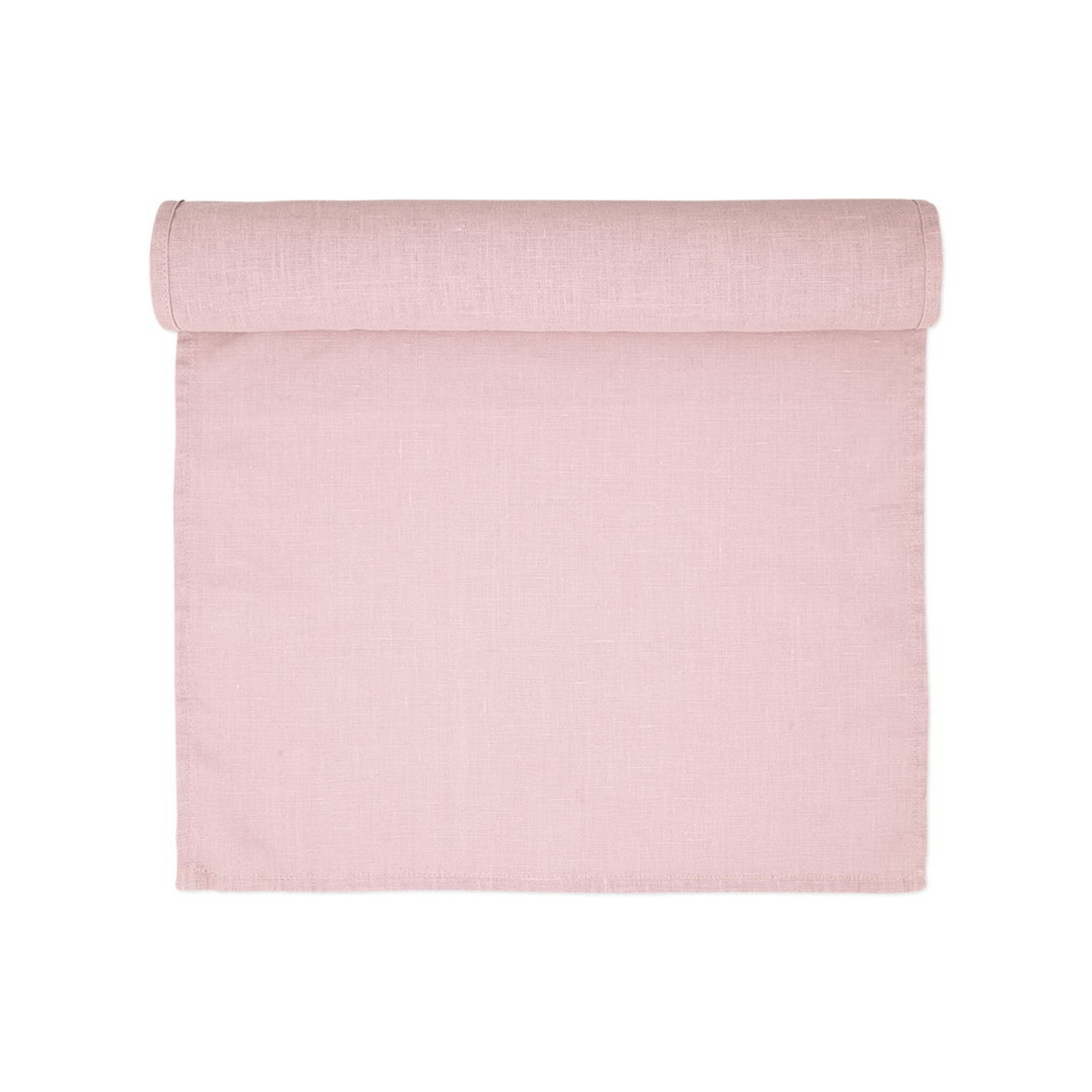 Tischläufer Leinen, pale pink 