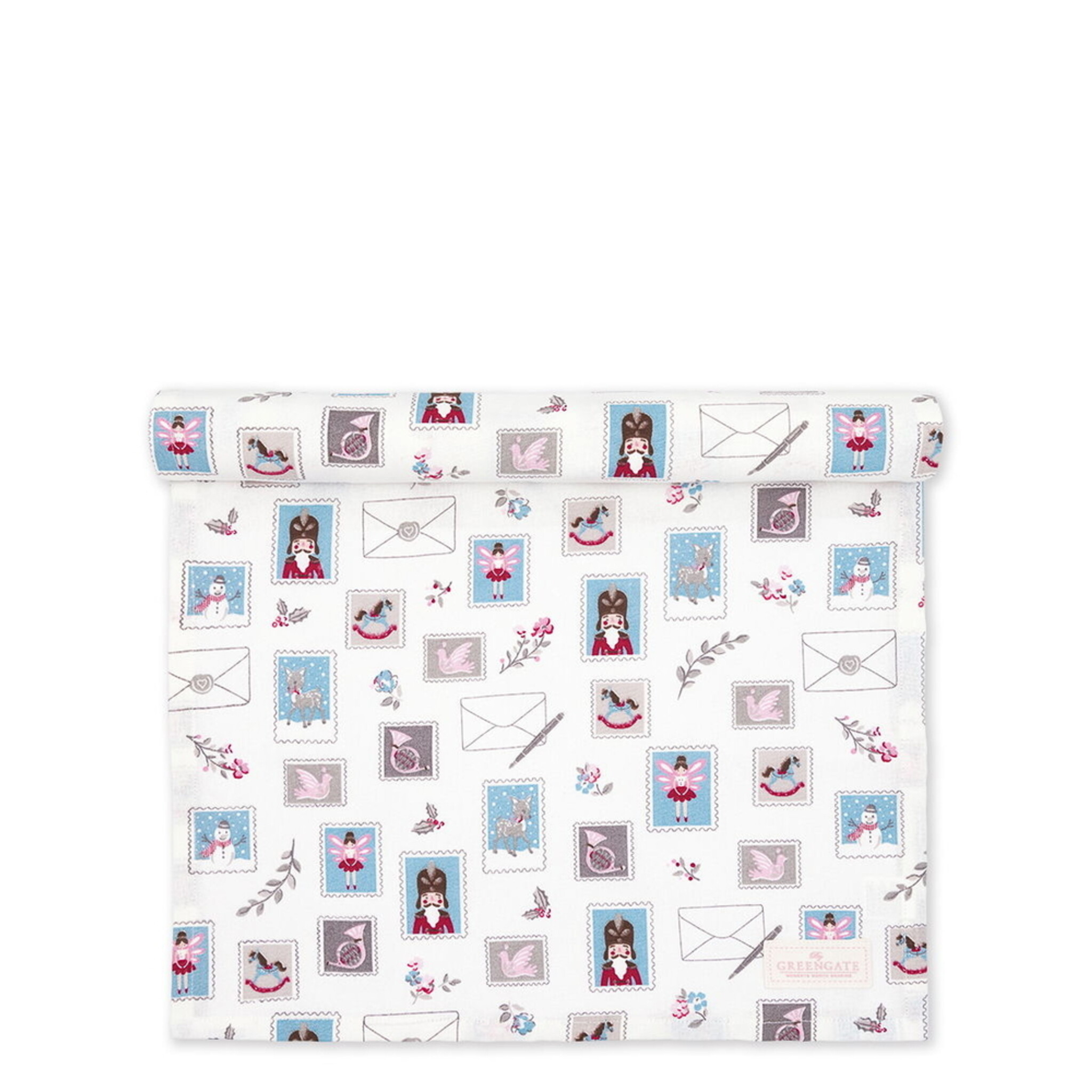 Tischläufer Xmas Letter, weiss 