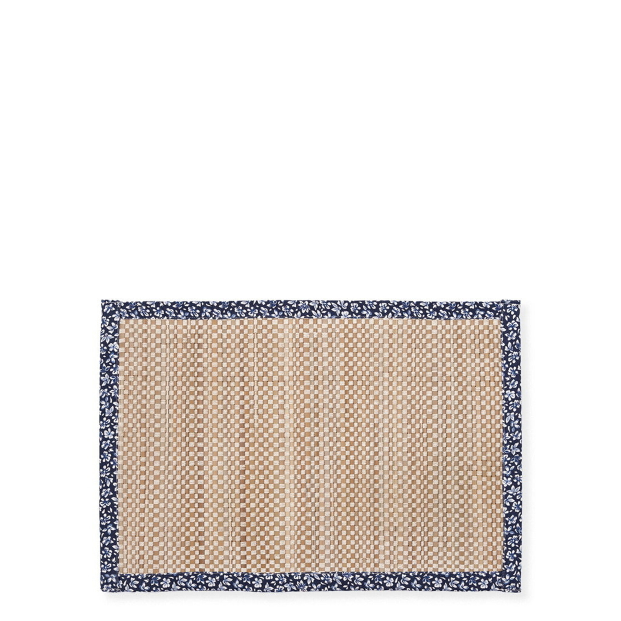 Tischset Dahla blue mit Baumwolle, blau 