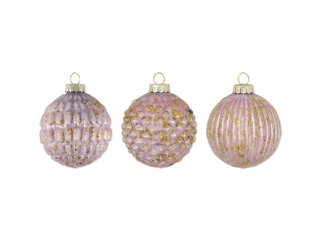 Weihnachtskugel Marie, lavender 