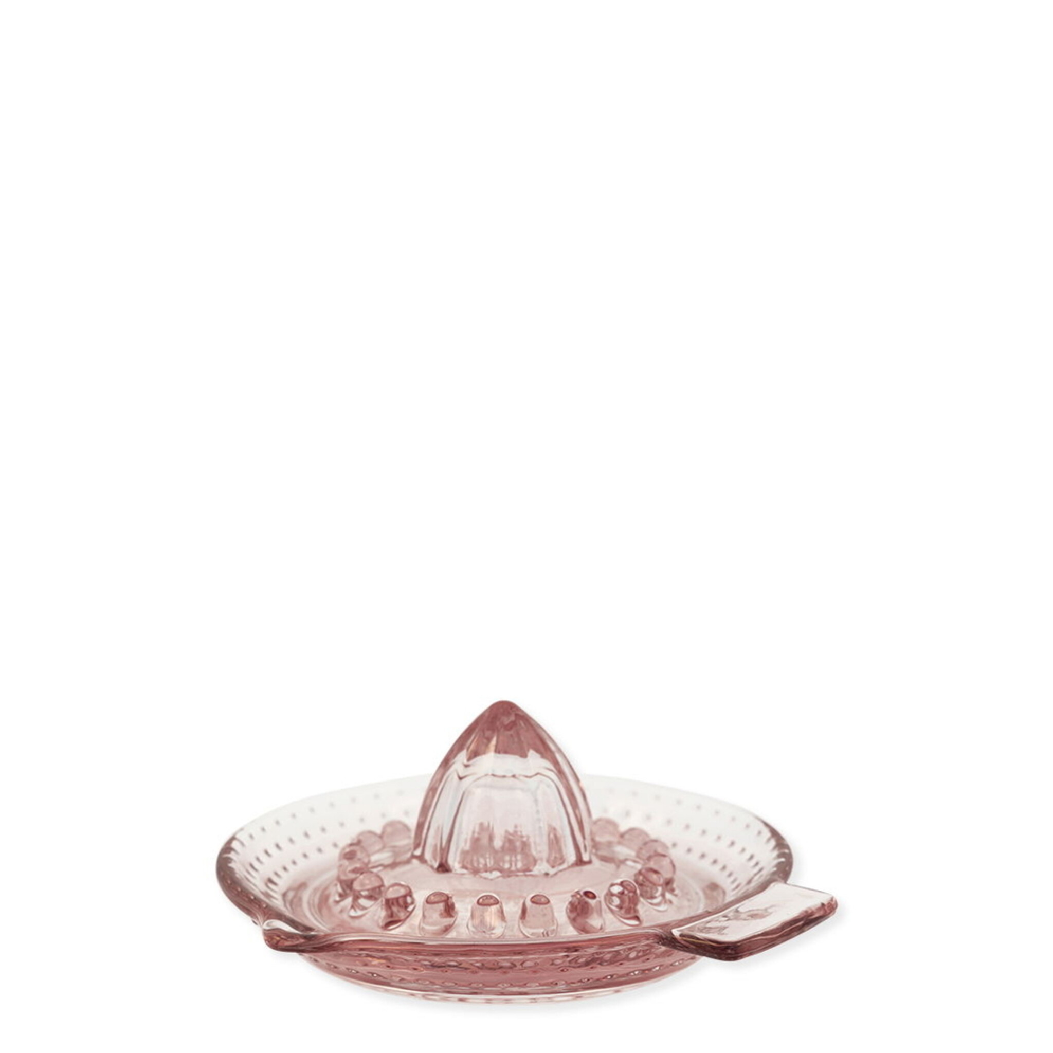 Zitronenpresse aus Glas Alice, pale pink 
