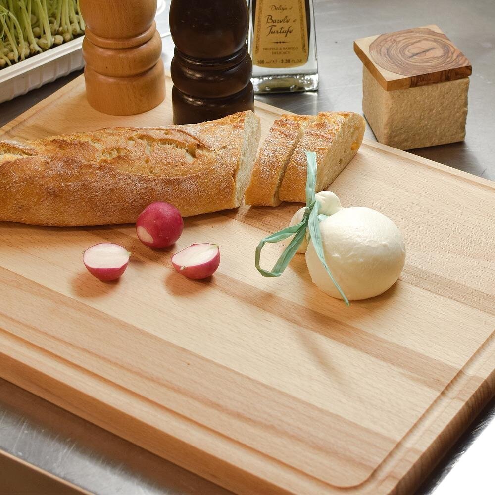 Holz Schneidebretter Buche 3er, natur 