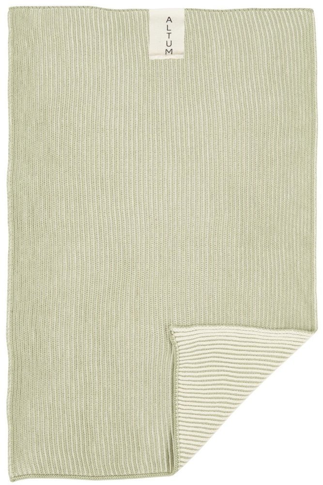 Handtuch ALTUM gestrickt, hellgrün 