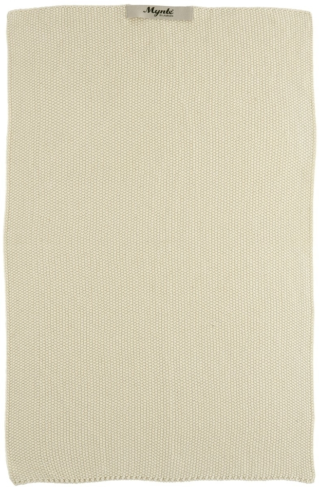 Geschirr Handtuch Mynte gestrickt, latte 