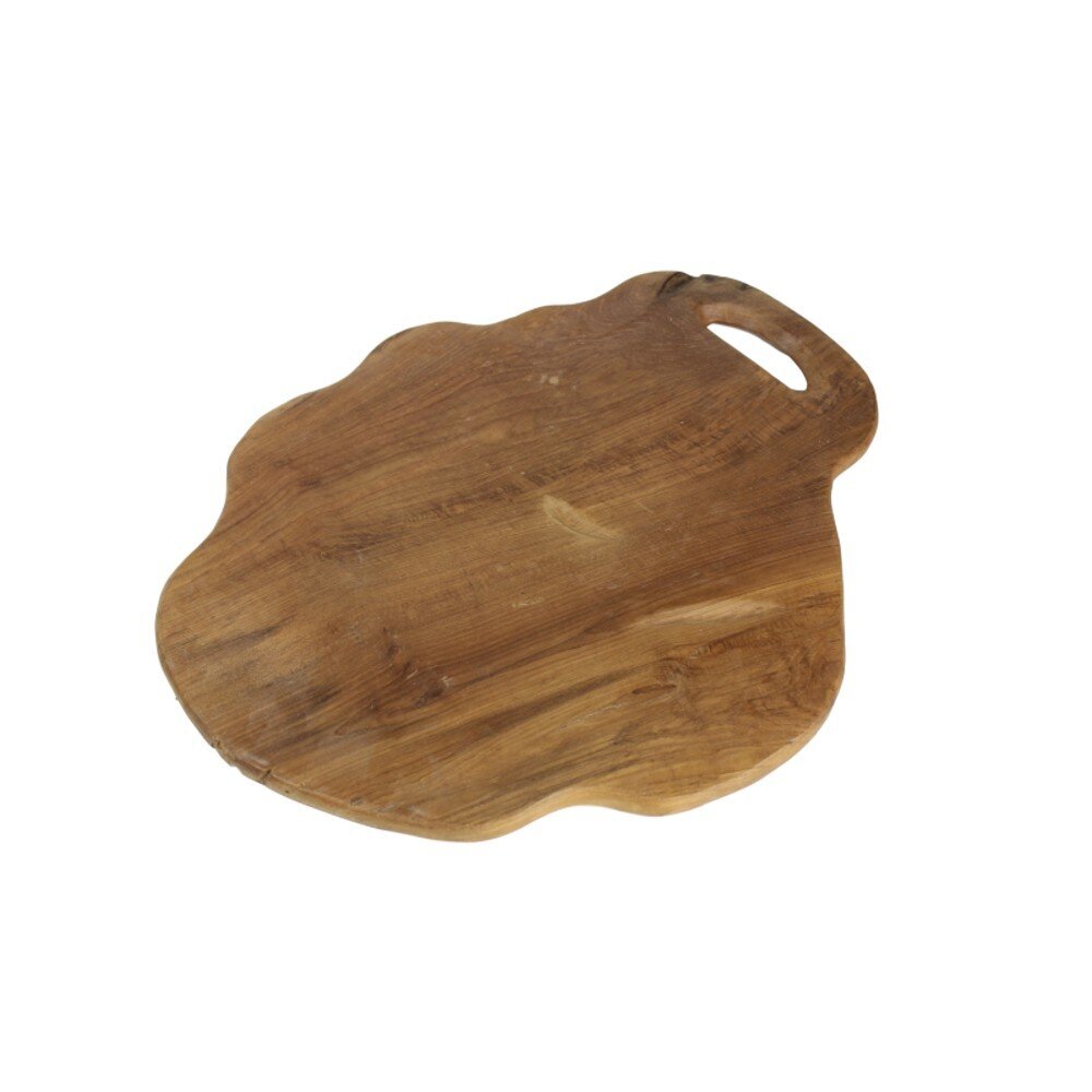 Holztablett Teakholz natur,  40x49x2 cm