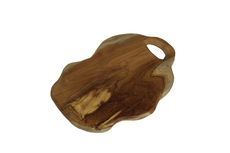 Holztablett Teakholz natur, natur 20x30x2 cm