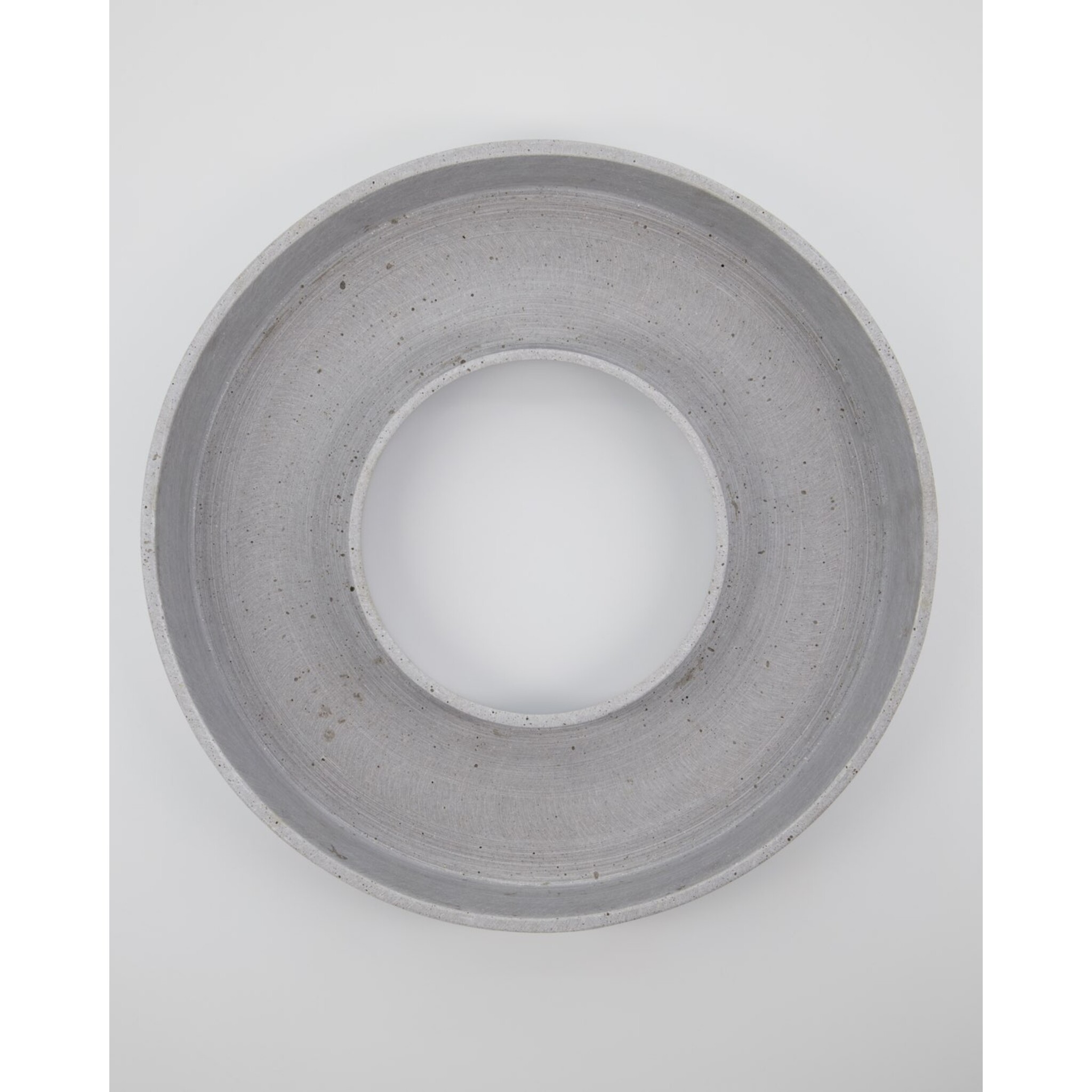 Kerzenständer The Ring, grau Ø 35 cm, Höhe 6 cm