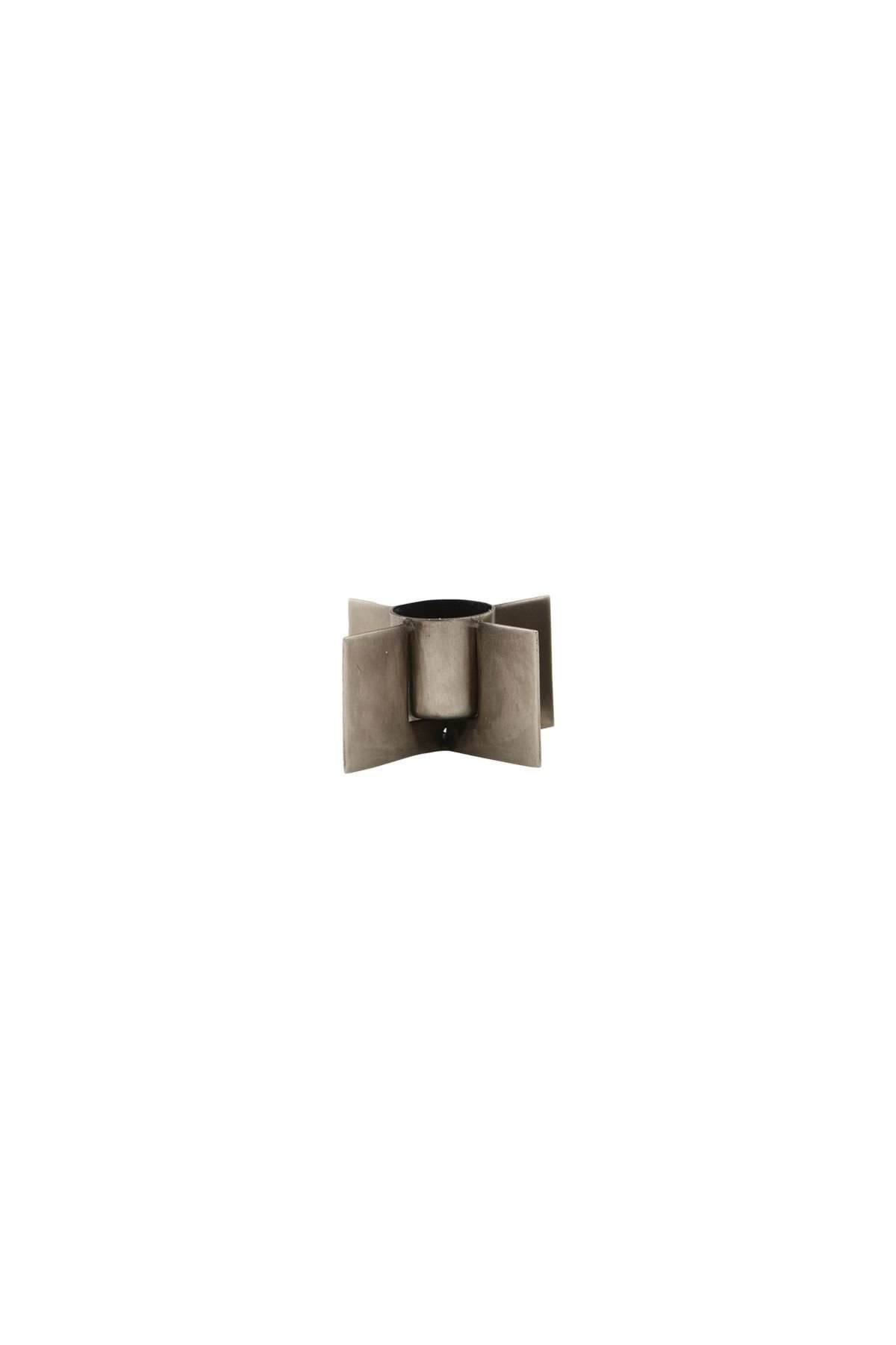 Kerzenständer Wing, metallisch 6 x 3cm, für Ø2cm Kerzen