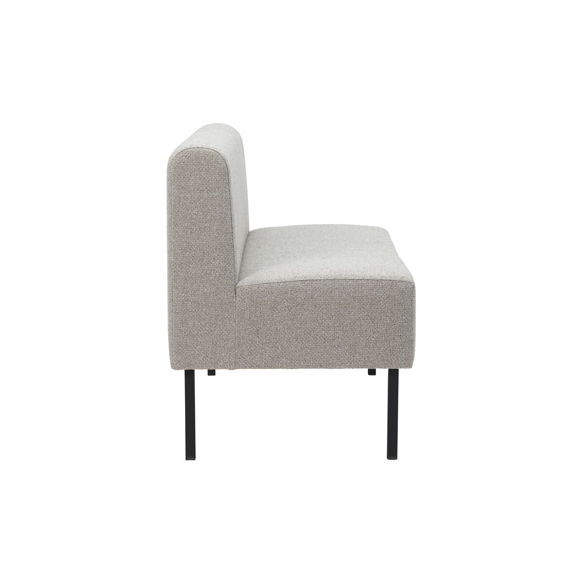 Küchensofa, Esszimmer Sofa 2-Sitzer, natur 