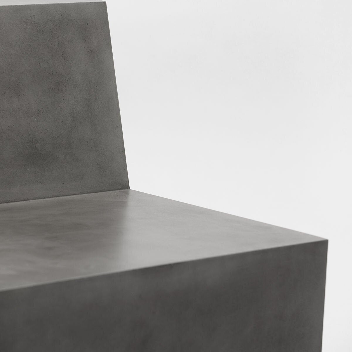 Beton-Loungesessel Loun, grau