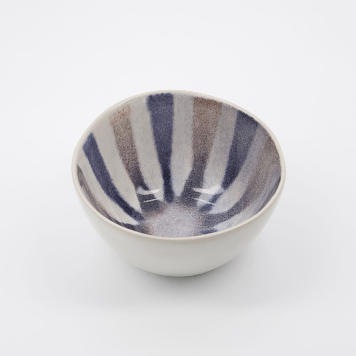 Schüssel Organi, beige Ø12 x H6 cm