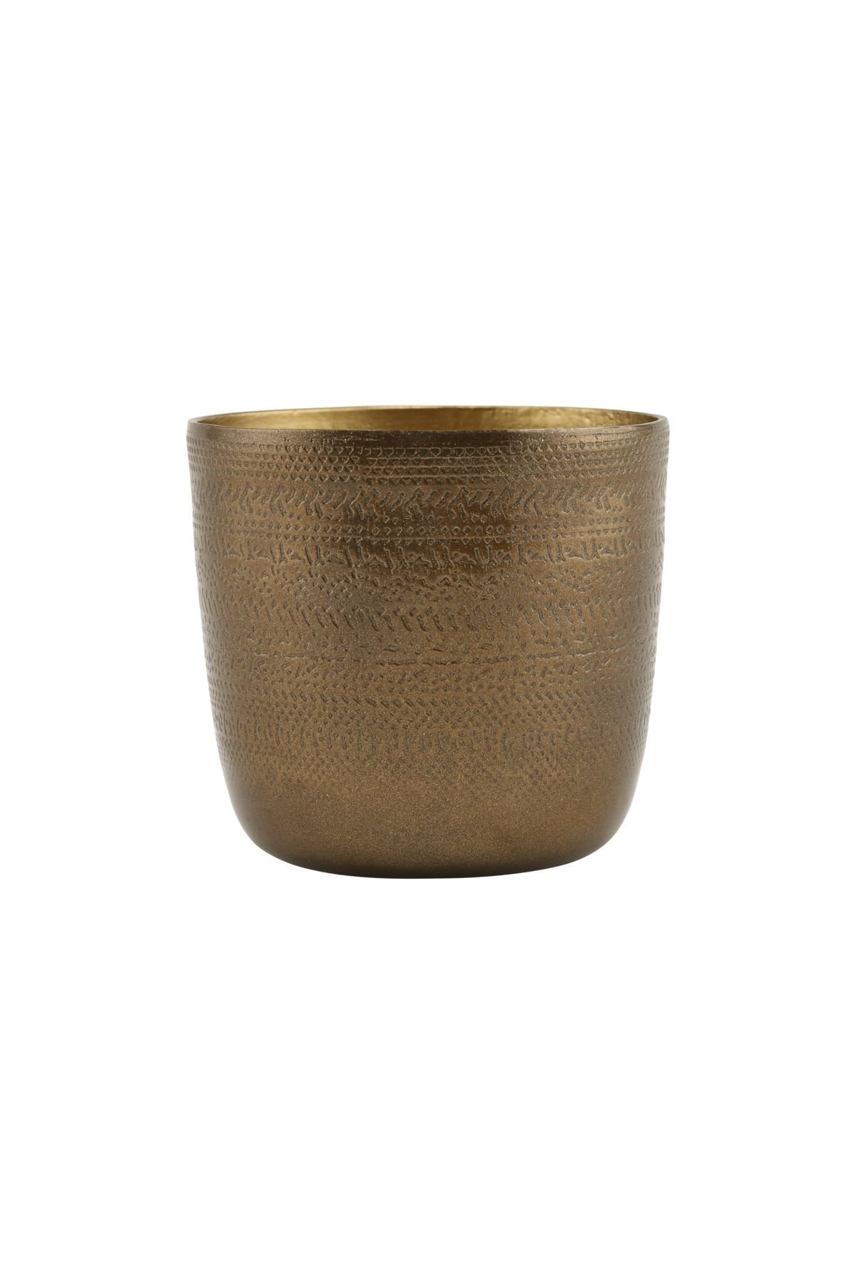 Übertopf Chappra, gold Ø9.5 x H9cm, 500ml