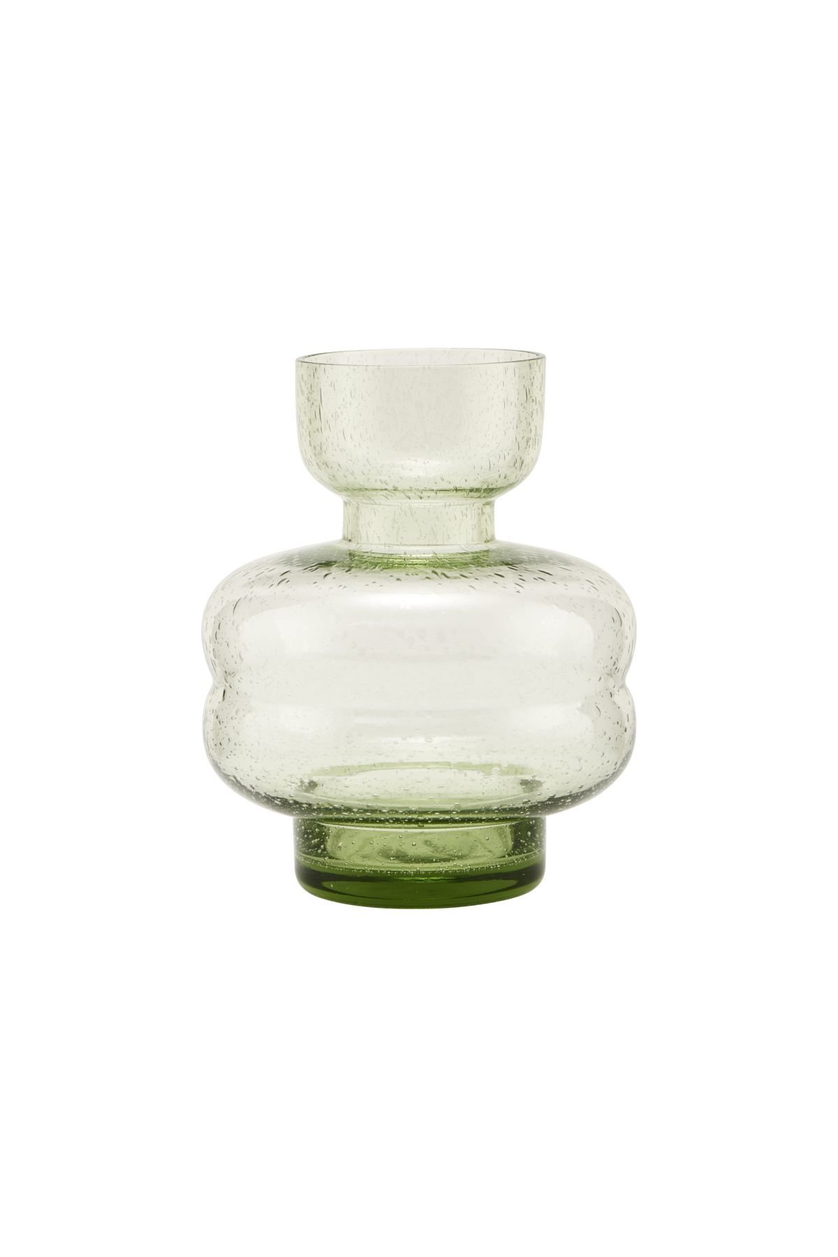 Vase Organi, grün Ø12 x H15cm