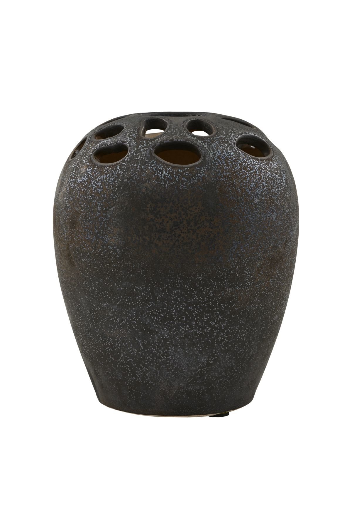 Vase Varios, schwarz 