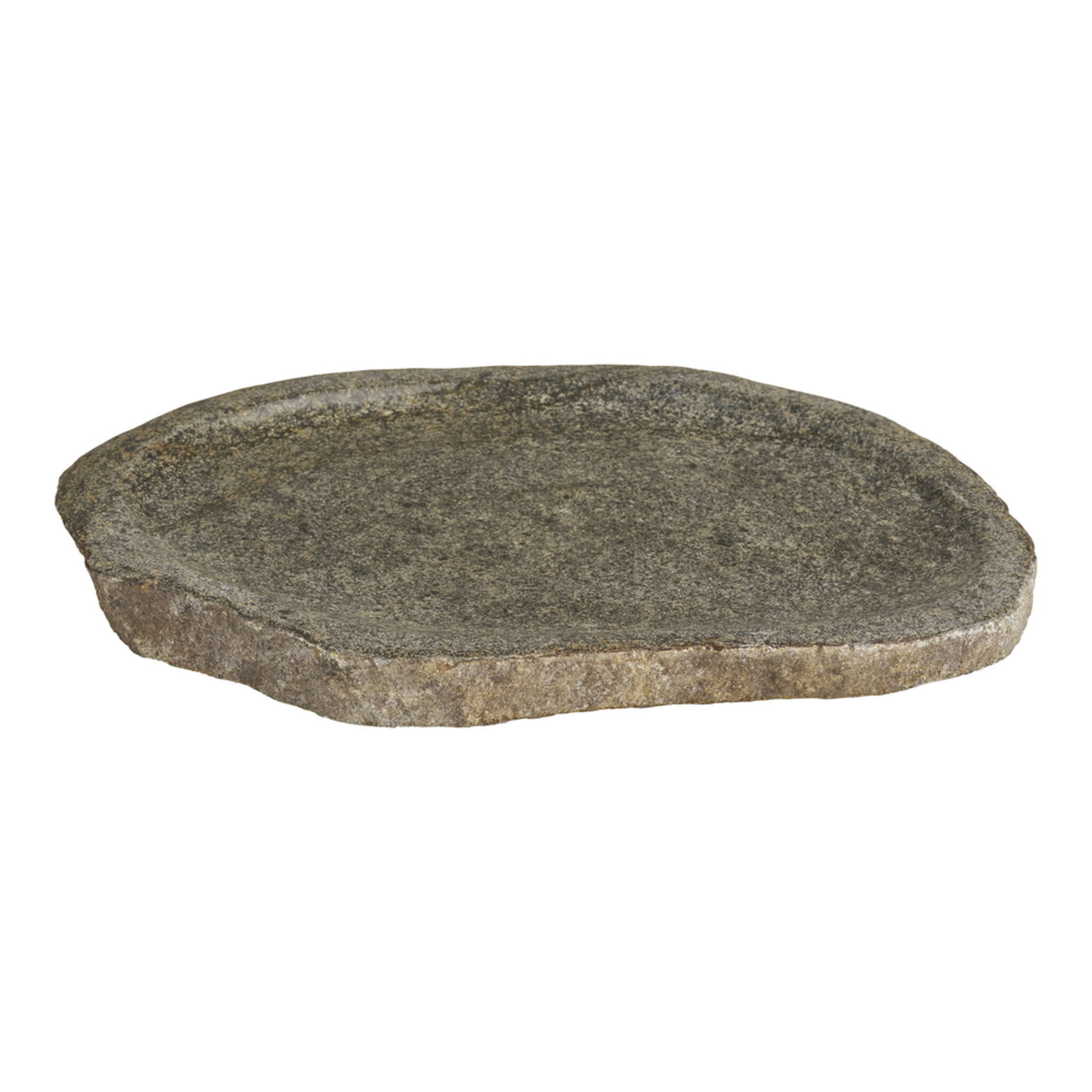 Gara Tablett aus Stein, natur 