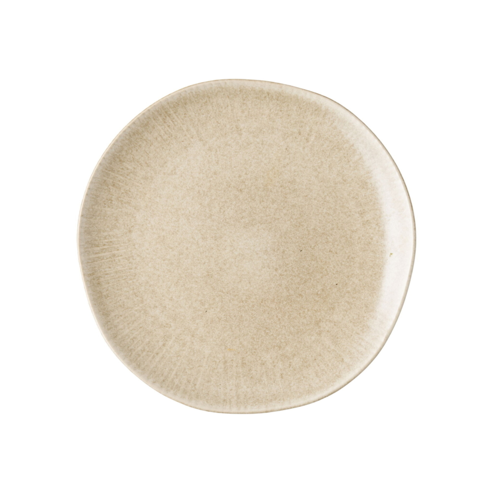 House Nordic Viola Lunchteller 4er Set, beige 