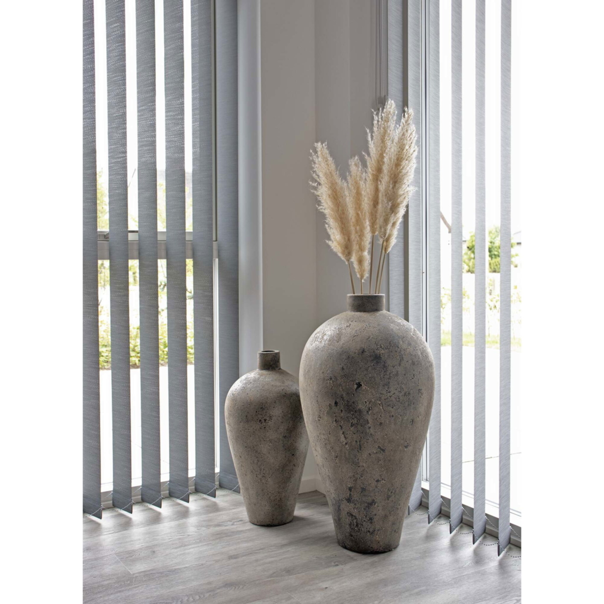 XXL Vase, Bodenvase Corvo, braun 