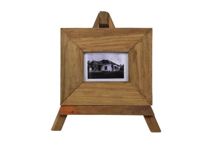 Bilderrahmen aus Echtholz, natur 27x3x23cm (Fotos 15x11 cm)