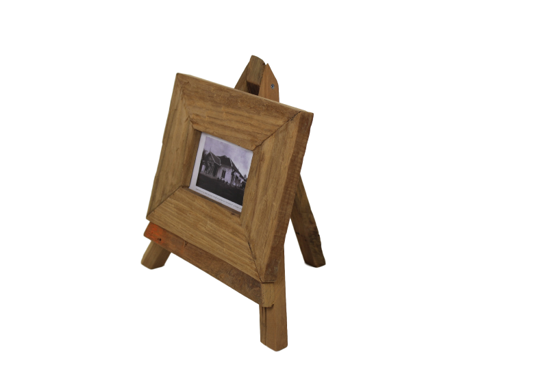 Bilderrahmen aus Echtholz, natur 27x3x23cm (Fotos 15x11 cm)