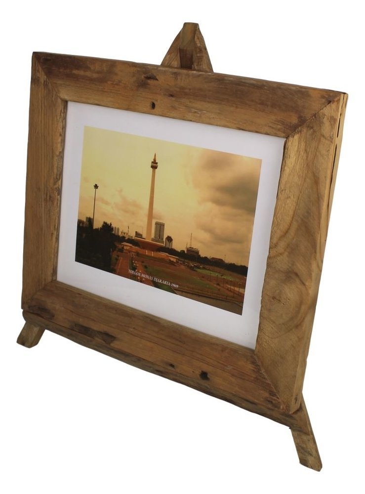 Bilderrahmen aus Echtholz, natur 55x3x45cm (Fotos 39x29 cm)