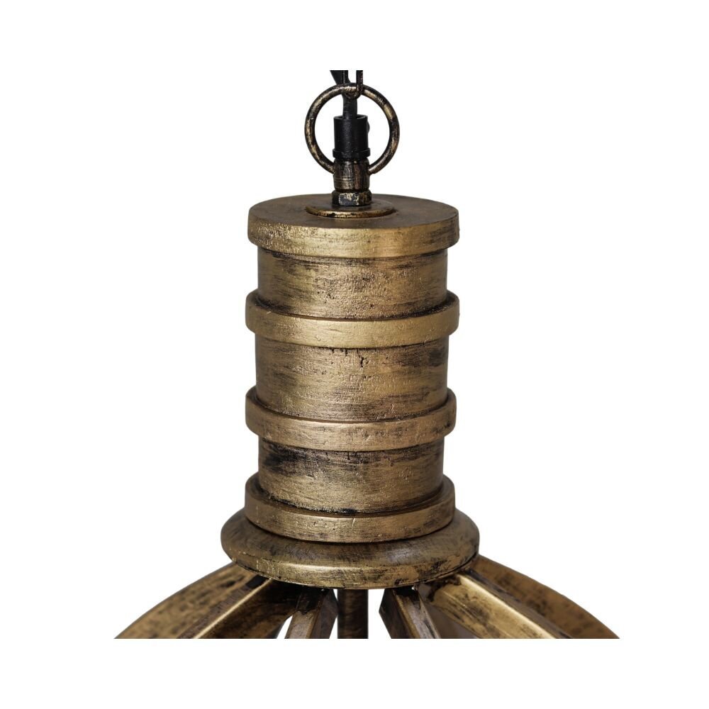 Hängelampe Gold Metall, gold Ø 40 cm, Höhe 50 cm