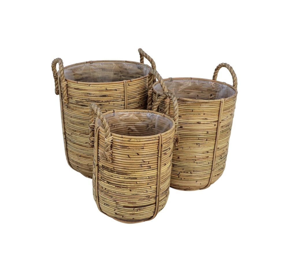 Korbset Kika Rattan 3er, natur 