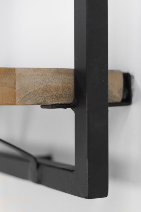 Wandboard Levels 2 Mangoholz, Eisen, schwarz 