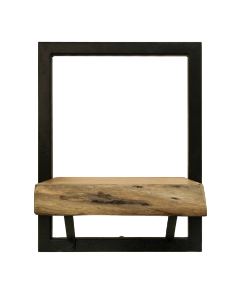 Wandboard Levels Live Edge, natur 25x22x32 cm