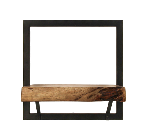 Wandboard Levels Live Edge, natur 32x22x32 cm