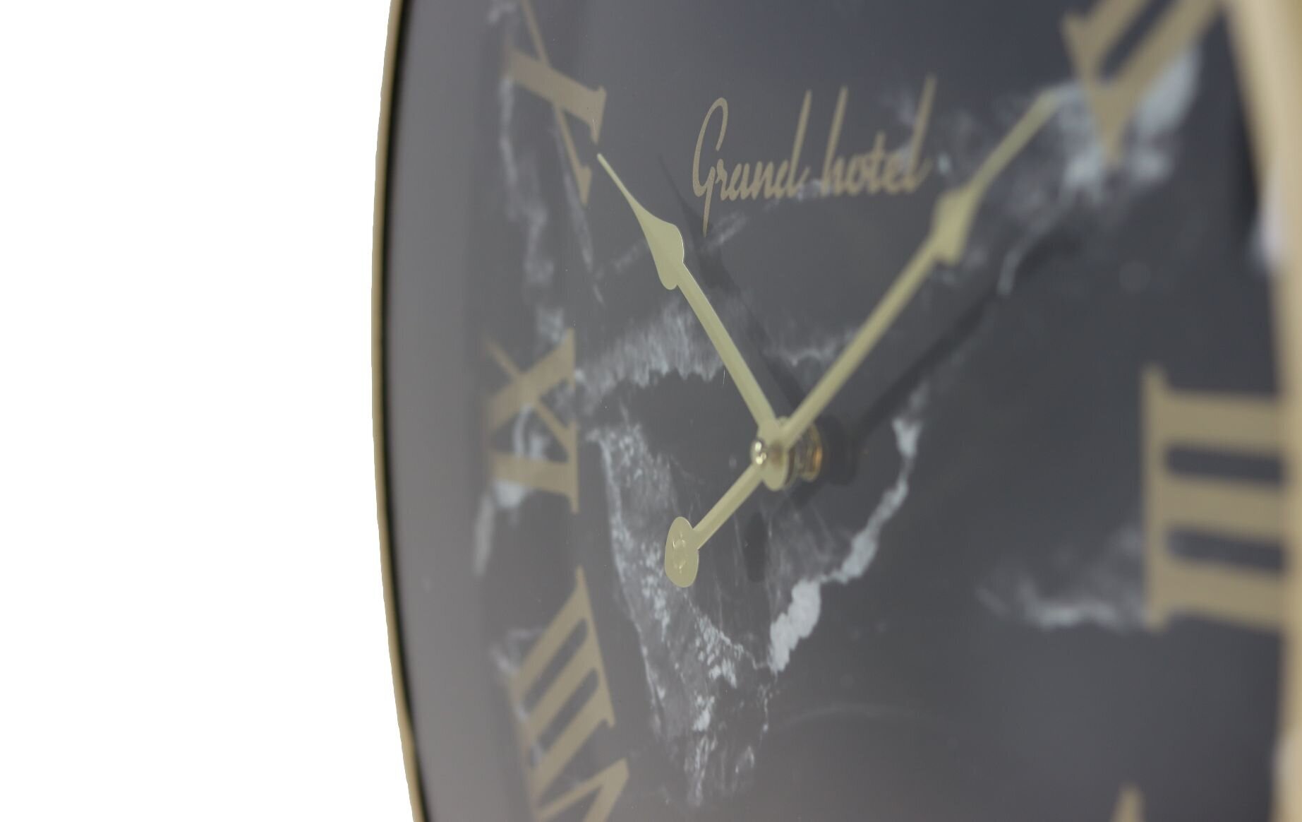 Wanduhr Roman Marseille, schwarz 