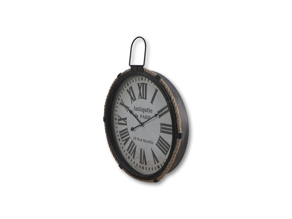 Wanduhr Roman, schwarz 