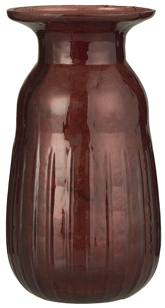 Hyazinthenvase pebbled Glas, coral almond 