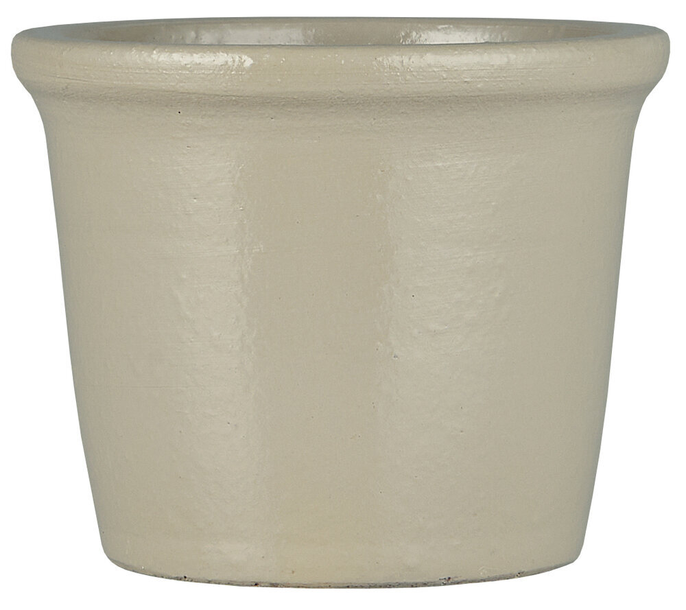 Blumentopf Halfdan mit dicker Kante, sand H13 x Ø16,5 cm