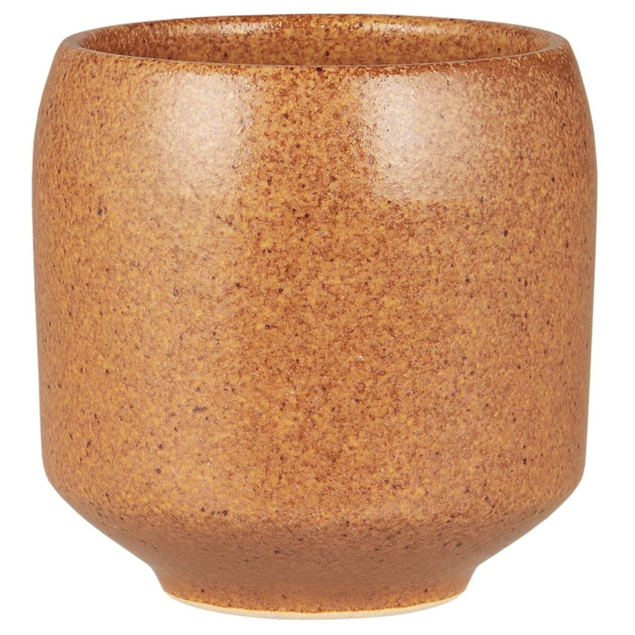 Blumentopf Saga braun, braun Höhe 8.3, Ø 8.3 cm