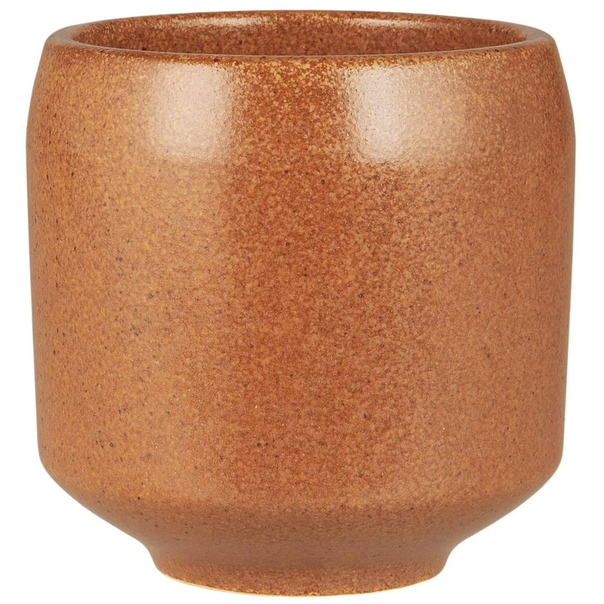 Blumentopf Saga braun, braun Höhe 11, Ø 10.5 cm