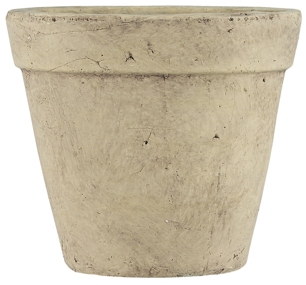 Blumentopf Samos, beige H16,5 x Ø18 cm