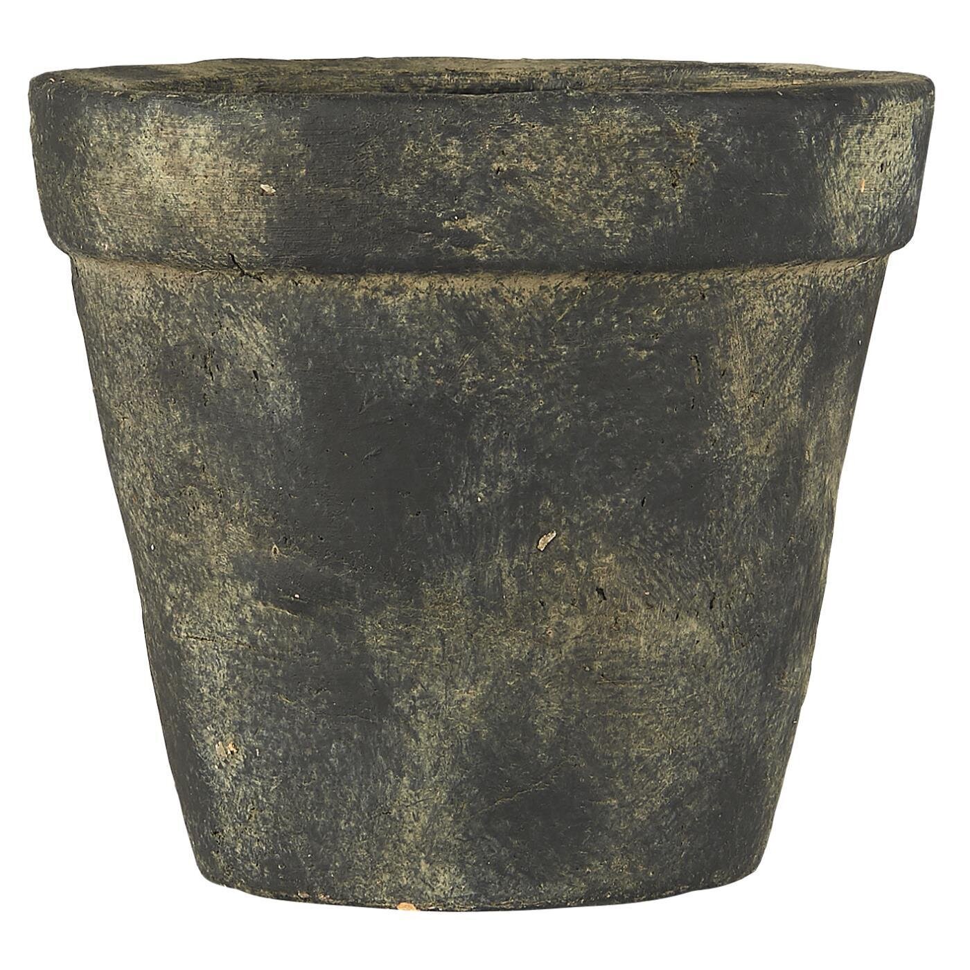 Blumentopf Samos, grün H13,5 x Ø15 cm