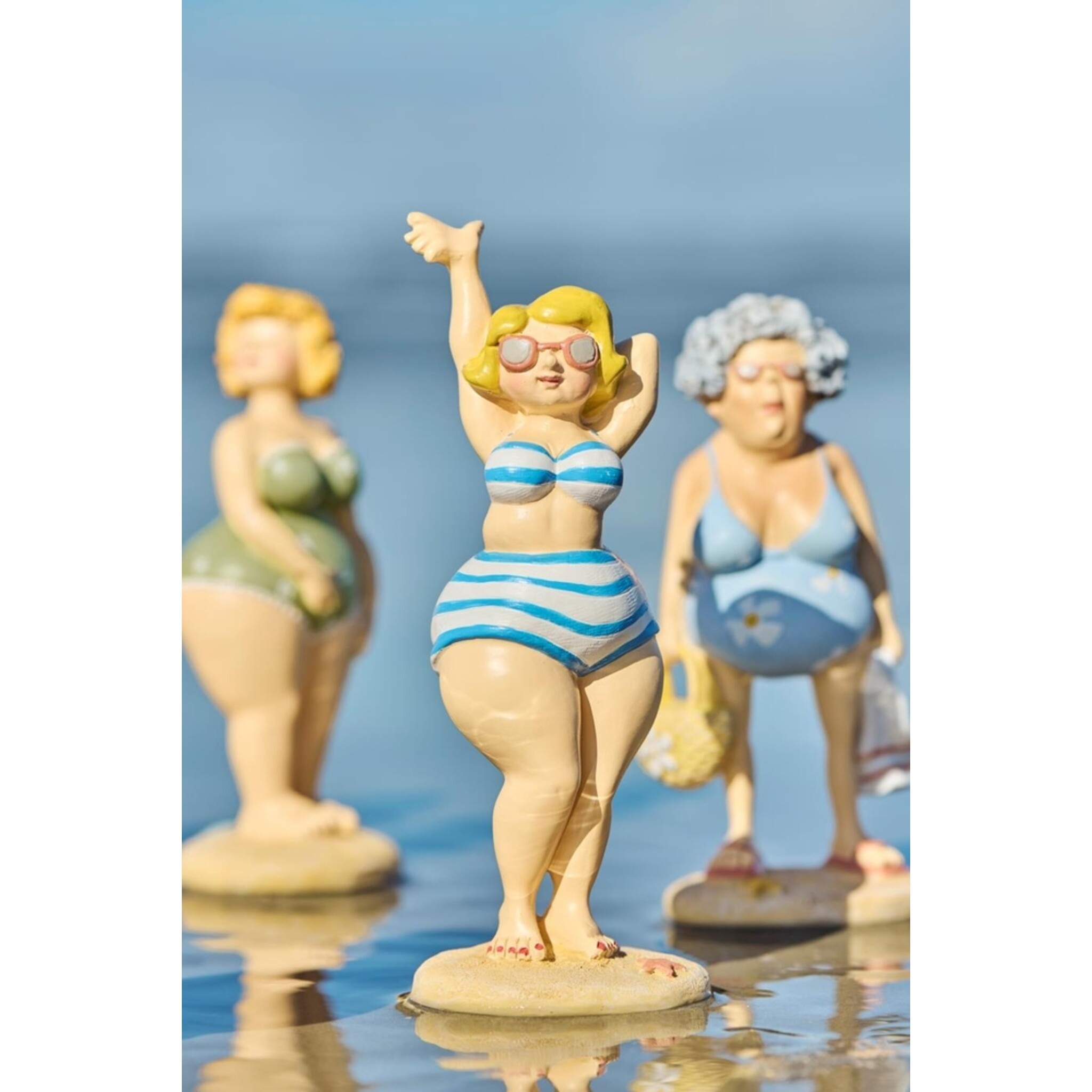 Dekofigur Strandkönigin - verschiedene Figuren, diverse 