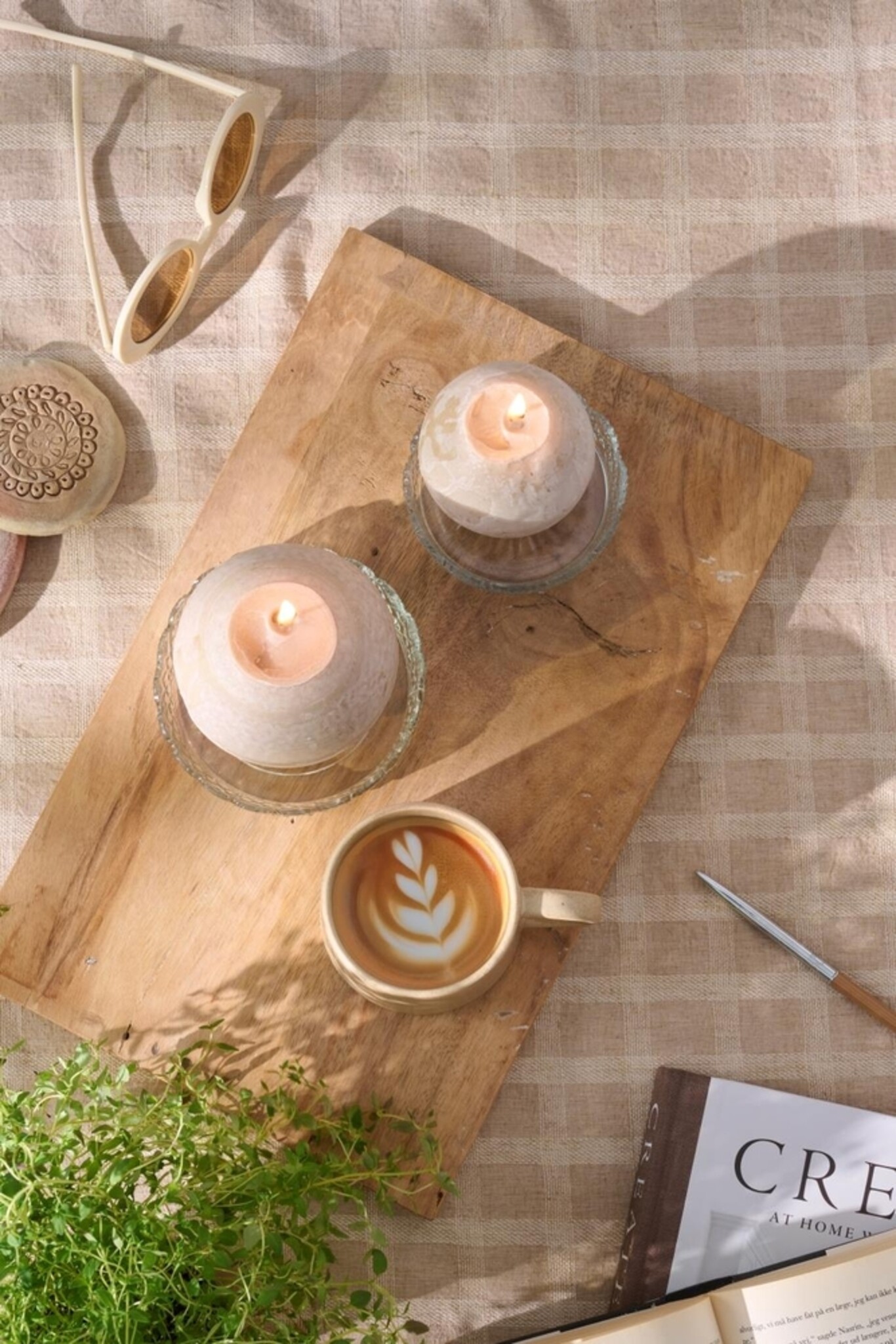 Dekobrett aus Holz UNIKA, natur 40 x 25 x 2 cm