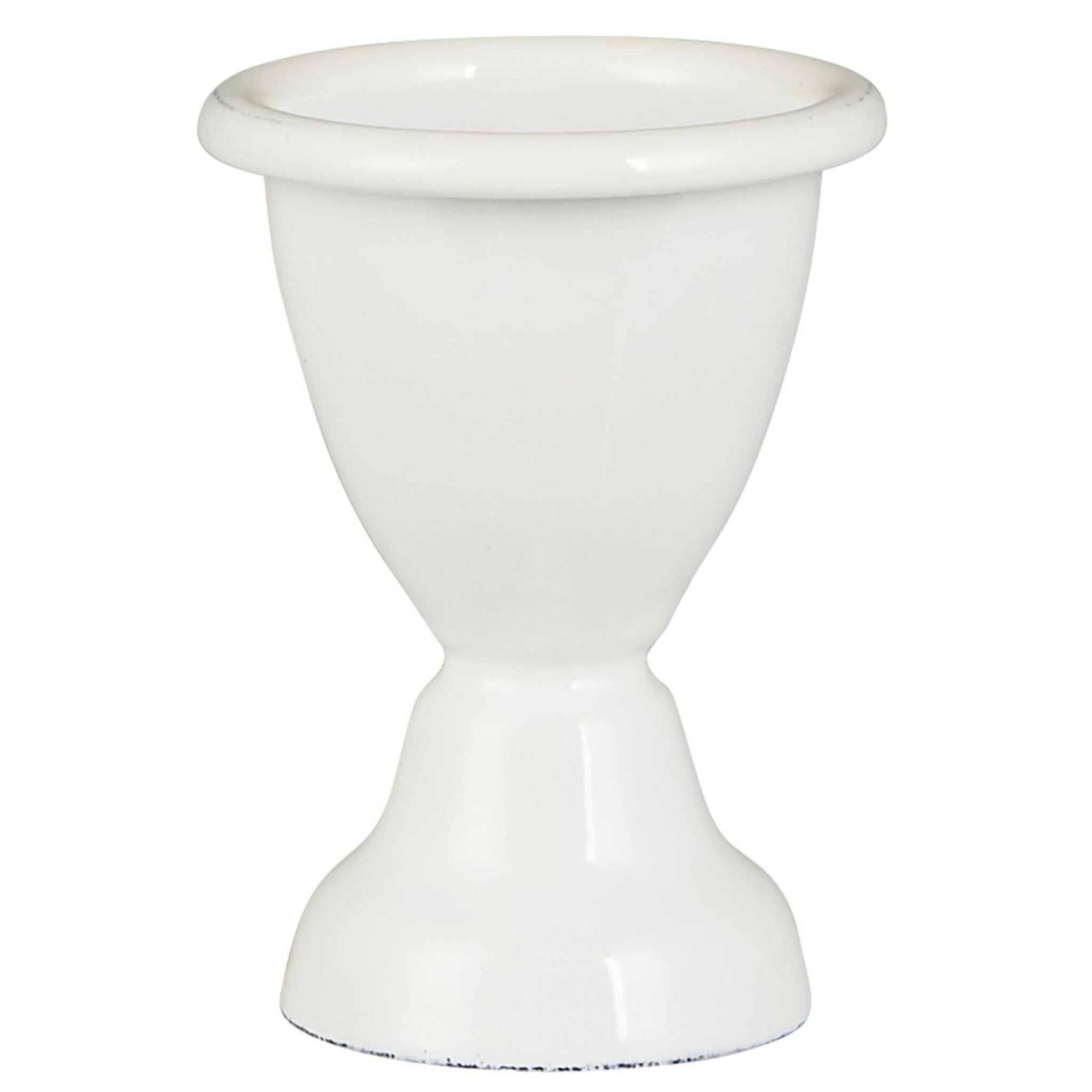Eierbecher Emaille, weiss 