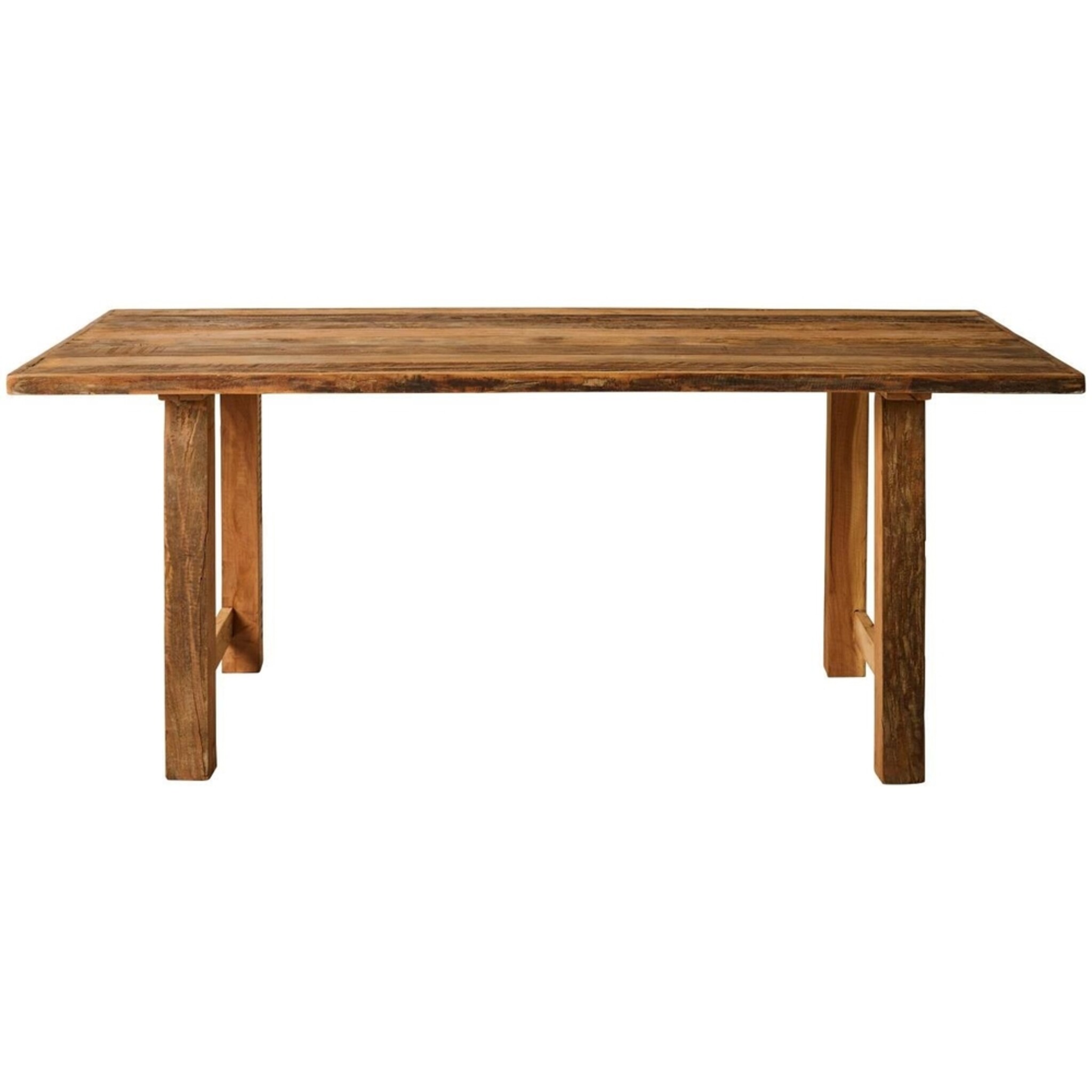 Esstisch aus Recyclingholz UNIKA, natur 